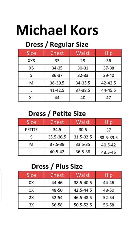 michael kors schuhe größentabelle cm|Michael Kors size chart.